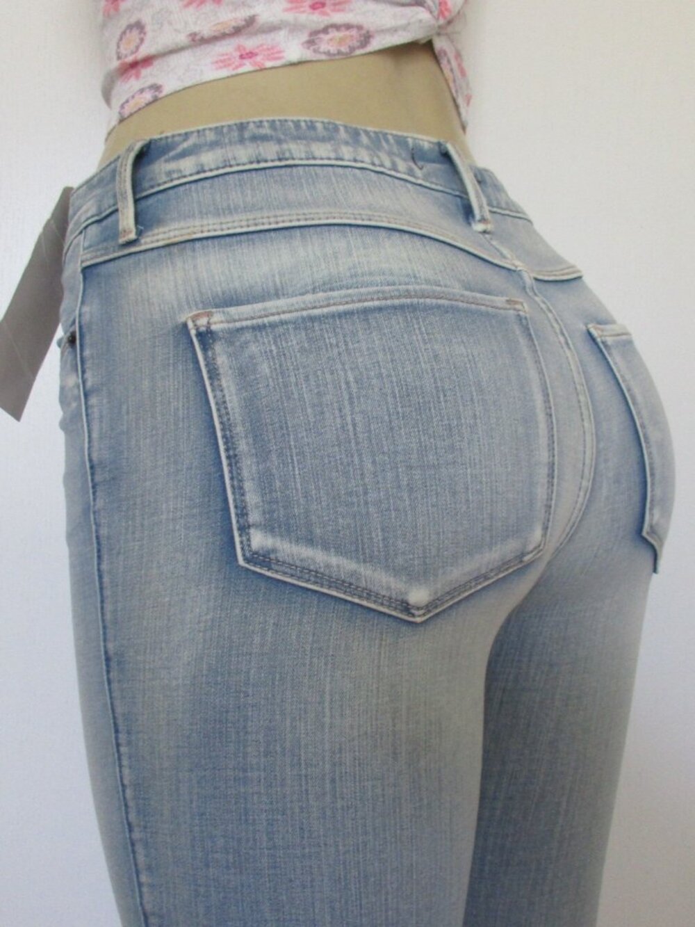 New Abercrombie & Fitch Jeans Size 8 Light Blue Super Skinny Denim